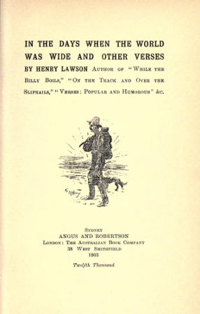 Title page of the 1903 edition.
