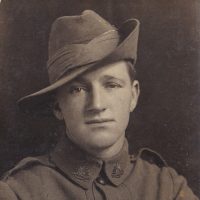 Unknown Australian soldier (World War One postcard)