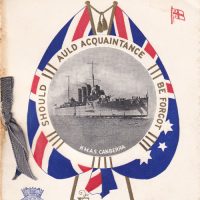 HMAS Canberra Christmas card