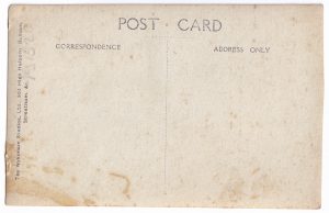 Postcard from the First World War (1914-1918)