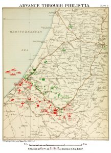 Advance through Philistia (Palestine, 1917) 