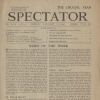 The Spectator, front cover, 2 January 1942
