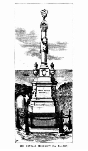 The Kendall Monument (re Henry Kendall)