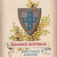 Advance Australia postcard.