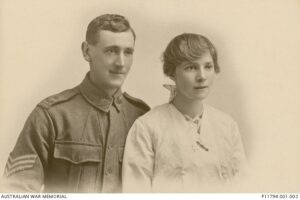 Sergeant Frank Roberts (Australian soldier) and his wife Ruby Roberts