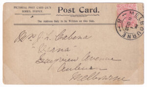 Postcard, Sydney (NSW), 1906